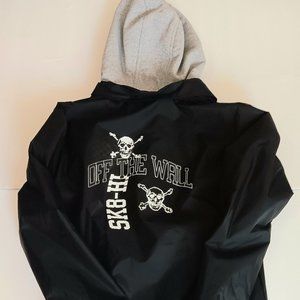 Vans XL rare Off The Wall SK8 hi jacket coaches hoodie New w/out Tags Skull